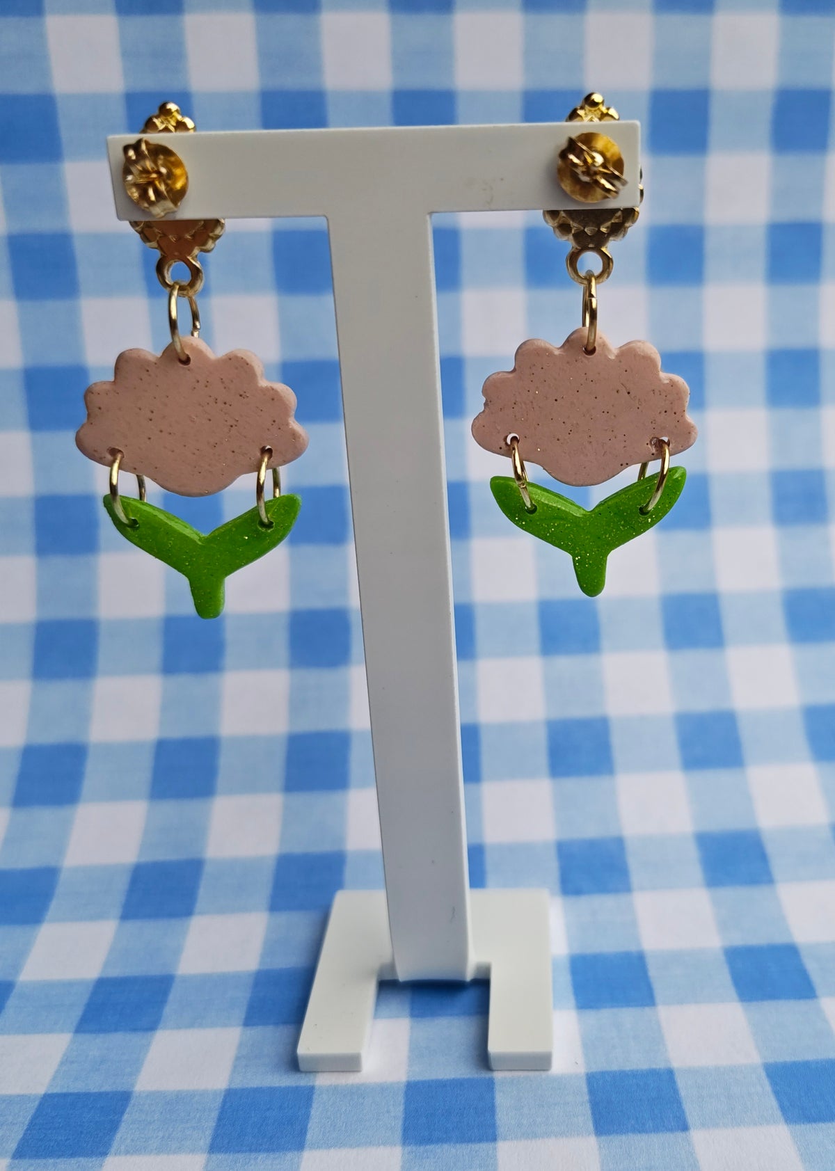 Boucles d'oreilles La romantique rose
