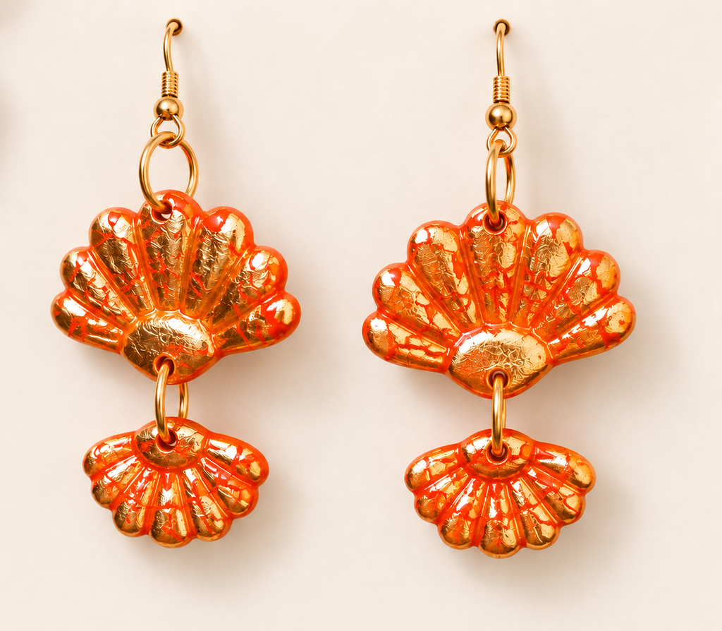 Boucles d'oreilles double romantique